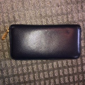 LK Bennett Navy Wallet